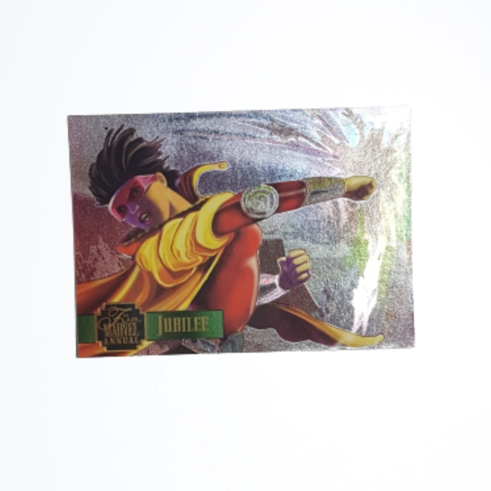1995 Flair Marvel Annual power blast Jubilee